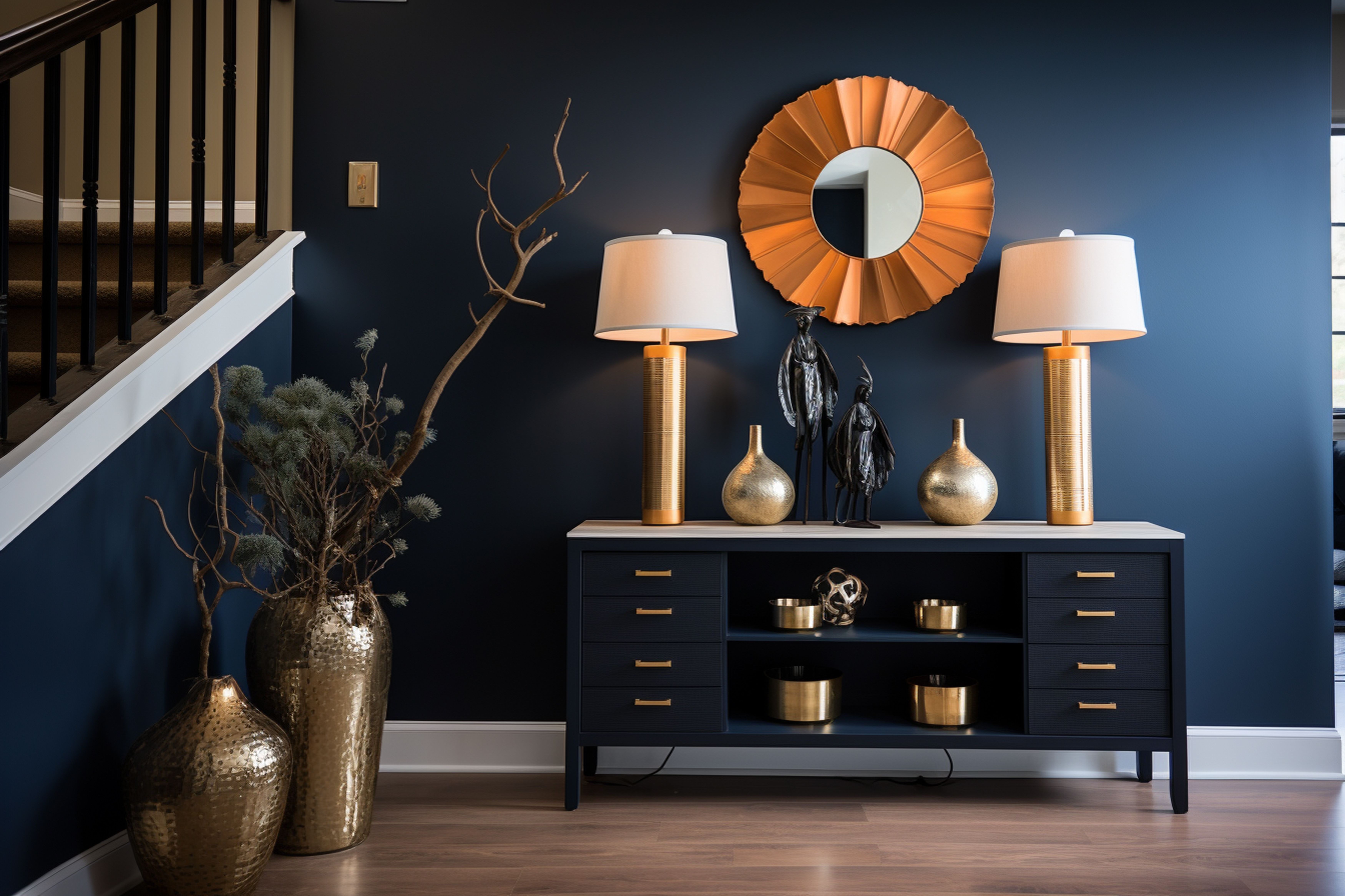 Furniture workshop background